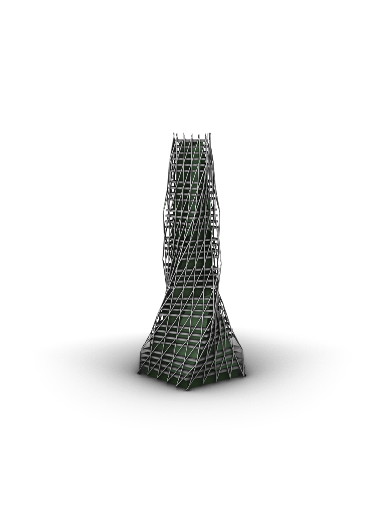 Grasshopper – EX 48 – Repeat data + Extrude curve product image (1)