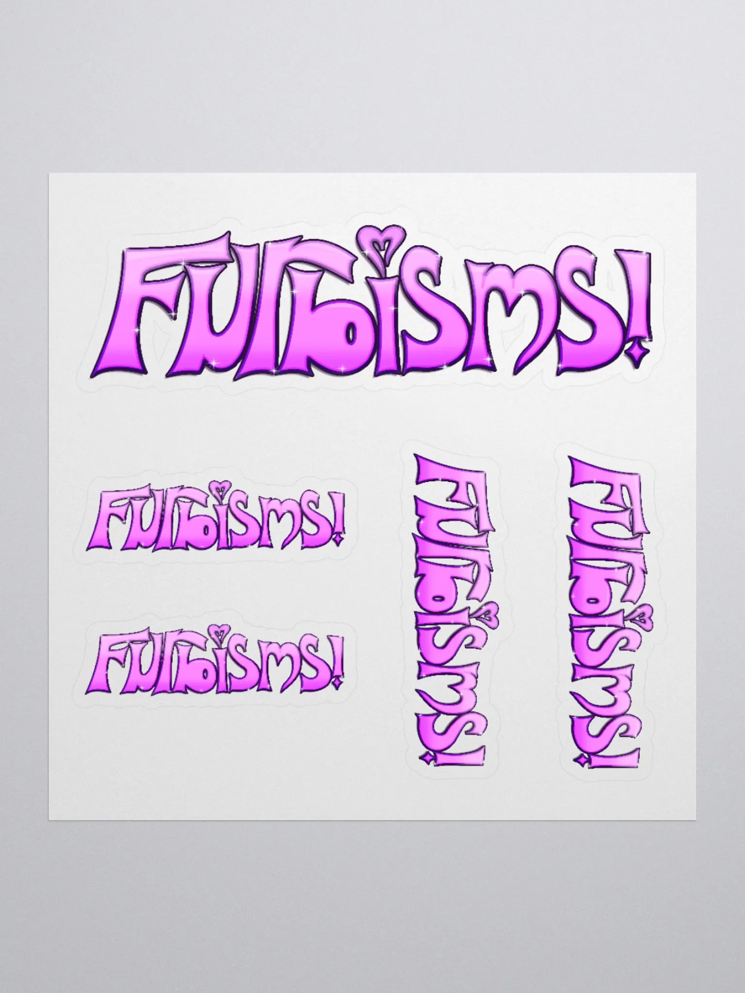 Logo Sticker Sheet product image (1)