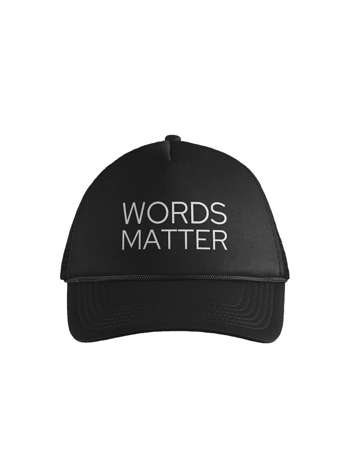 Words Matter - Trucker Cap product image (1)