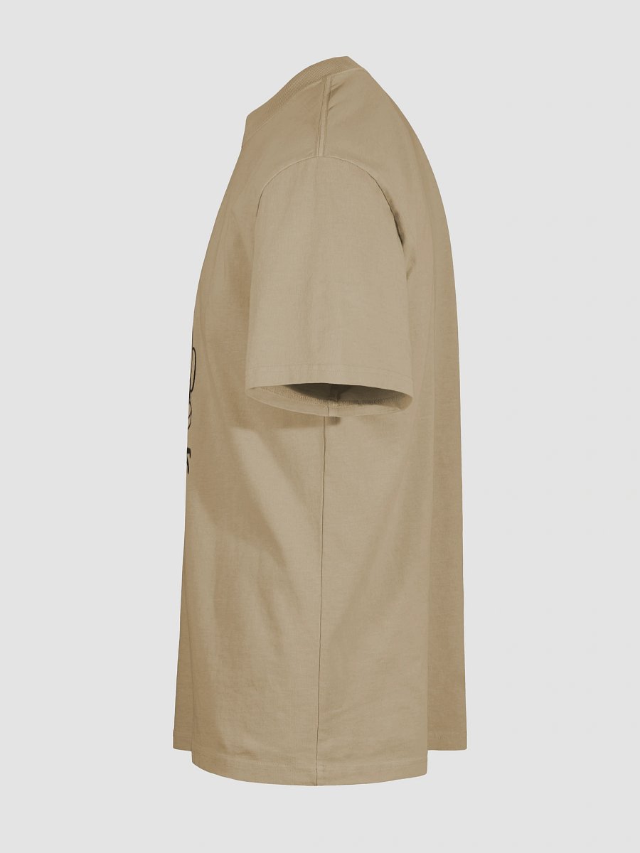 Hard at Work Oversized T-Shirt (Khaki) product image (9)