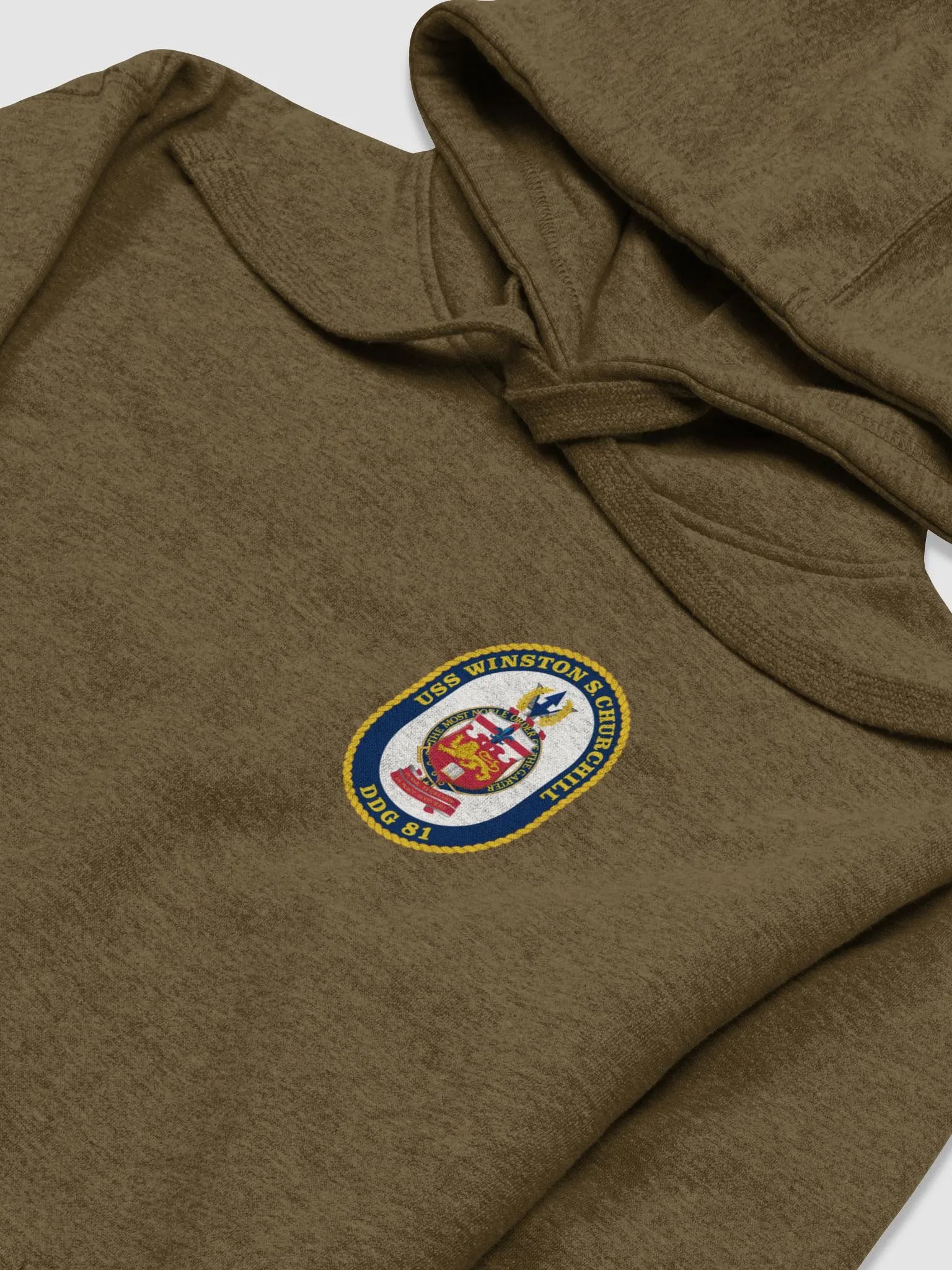 USS Winston S. Churchill DDG 81: Hooded Sweatshirt product image (29)