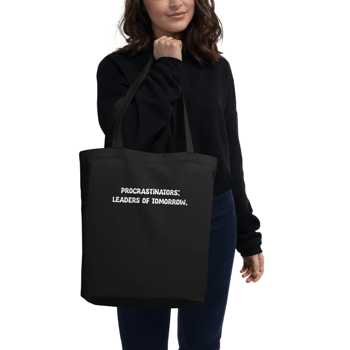 Procrastinators: Leaders of tomorrow Tote Bag product image (2)