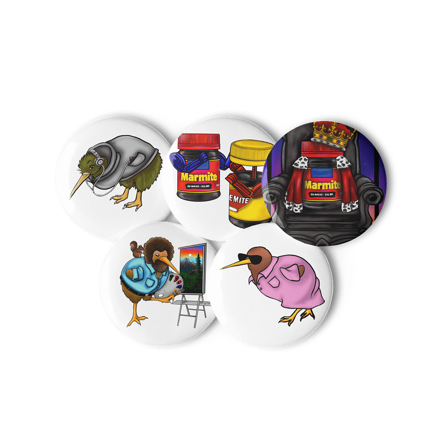 Set of 5 Badges product image (3)