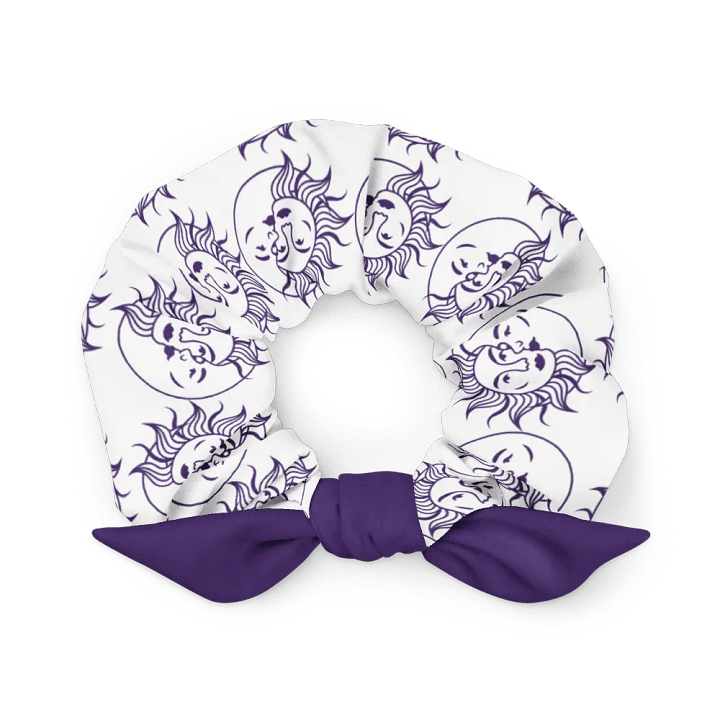 Starry Night Purple Scrunchie product image (1)