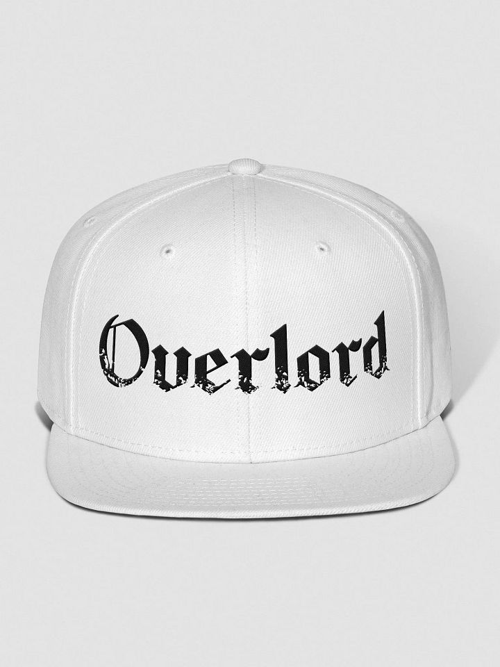 Overlord Snapback Hat (Black) product image (1)
