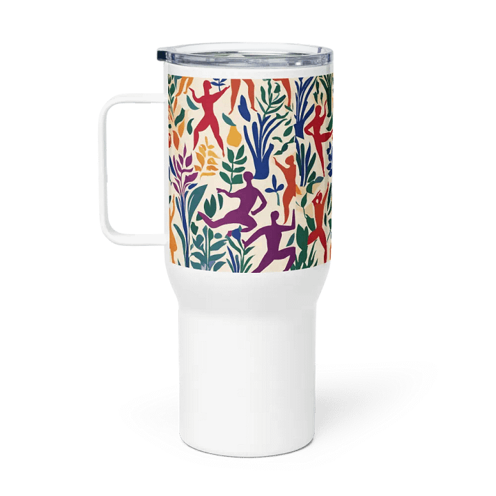 Matisse inspired Travel Mug for arty moms gift on mothersday product image (1)