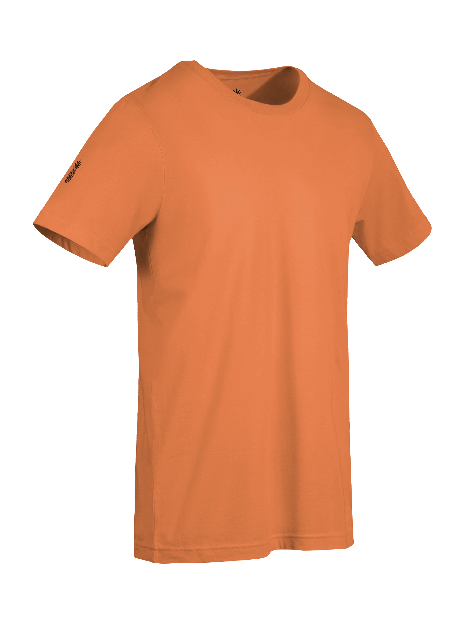 Lucky Pineapple Minimalist Sleeve Solid Color Unisex T-Shirt (Bright Colors) product image (81)
