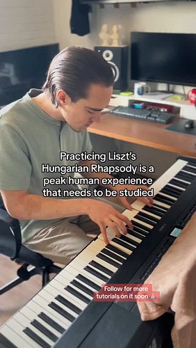 Liszt’s Hungarian Rhapsody has surely cured depressions worldwide 🙏🏼 follow for more!

#classicalpiano #classicalpianist #fra...