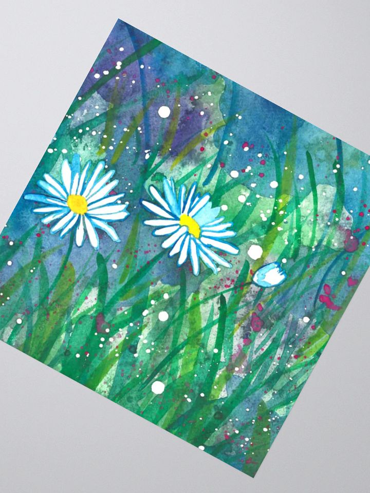 Daisies In The Night Sticker product image (2)