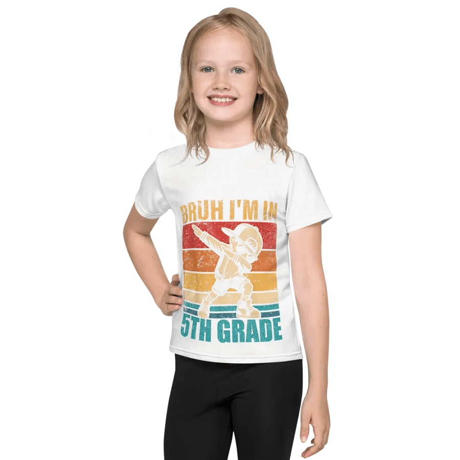 Bruh, I'm in 5th Grade - Funny T-Shirt product image (1)