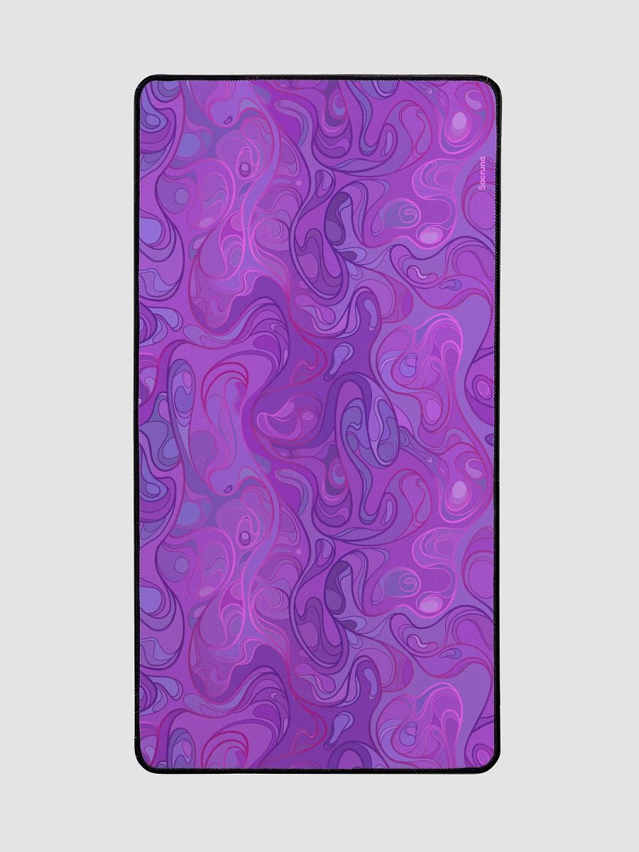 PURPLE SWIRL - Desk mat 15.5 x 31