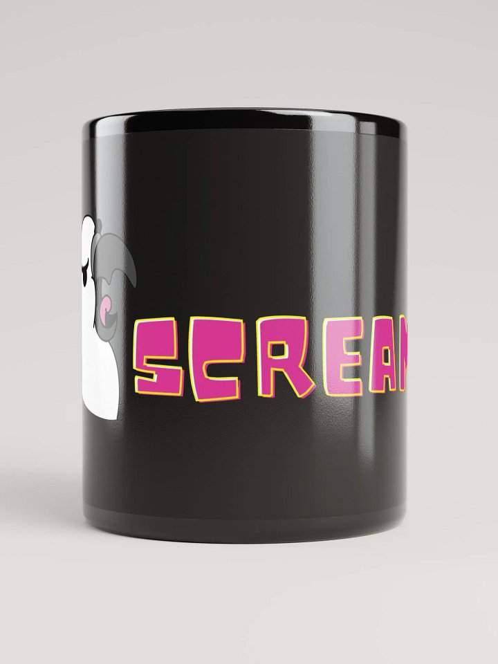 Screaming Cockatoo Mug Black product image (2)