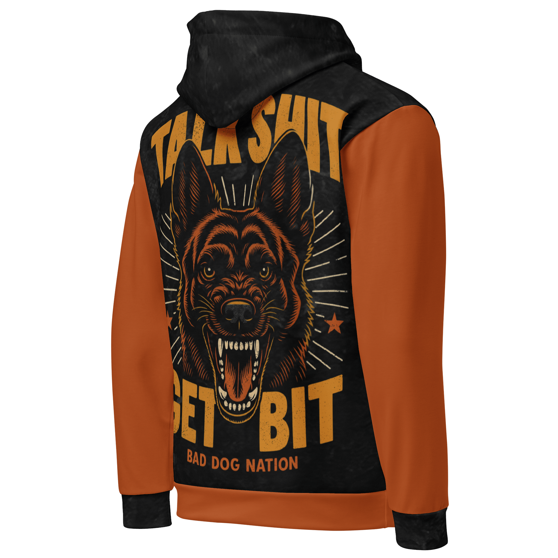 Talk Sh#t Get Bit - Premium Adult Unisex All Over Print Hoodie product image (5)