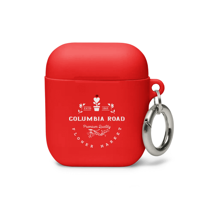 Columbia Road Market AirPods Case (Red) product image (1)