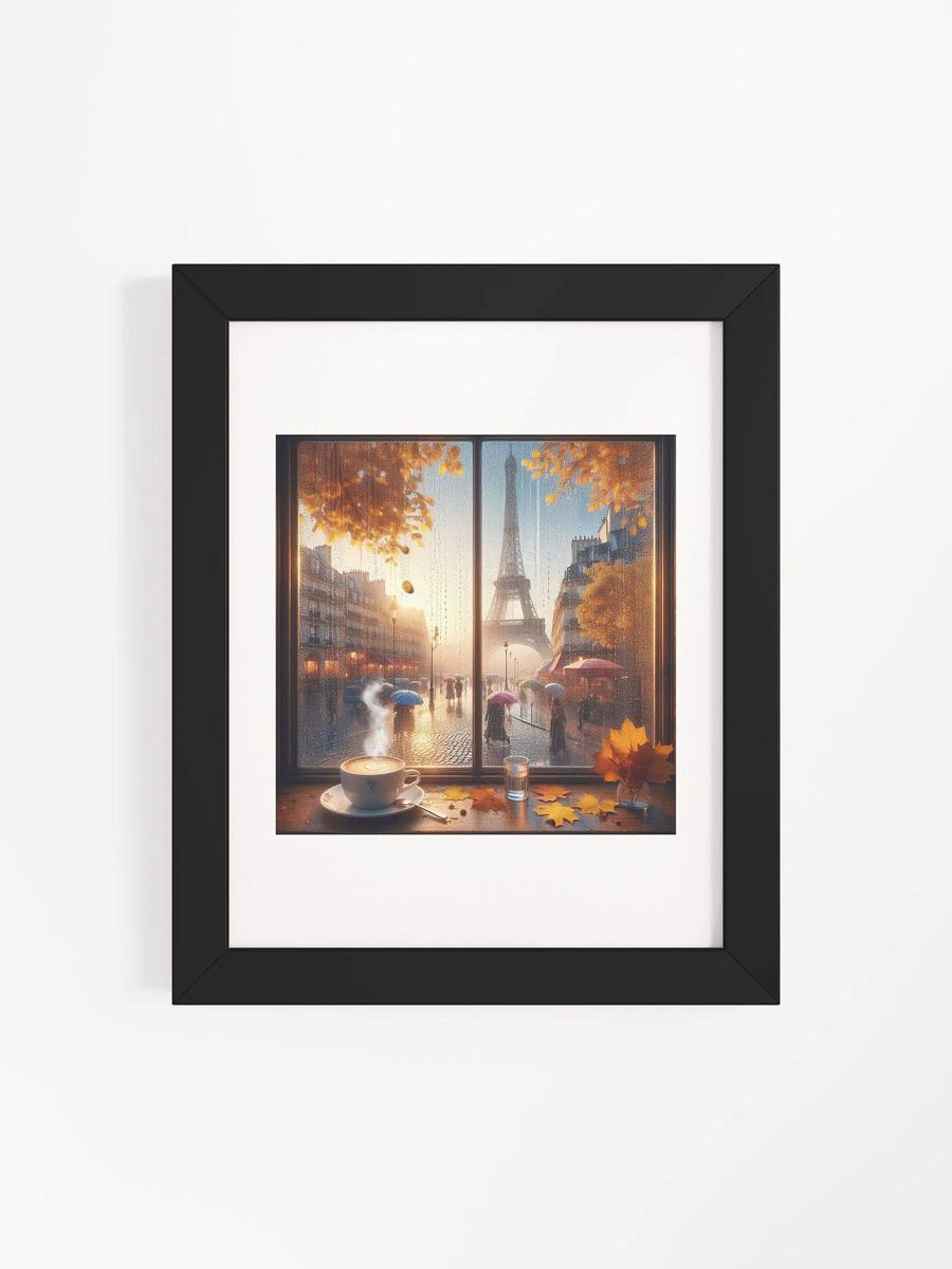 Autumn in Paris Matte Poster | Ai Design Paris city product image (7)