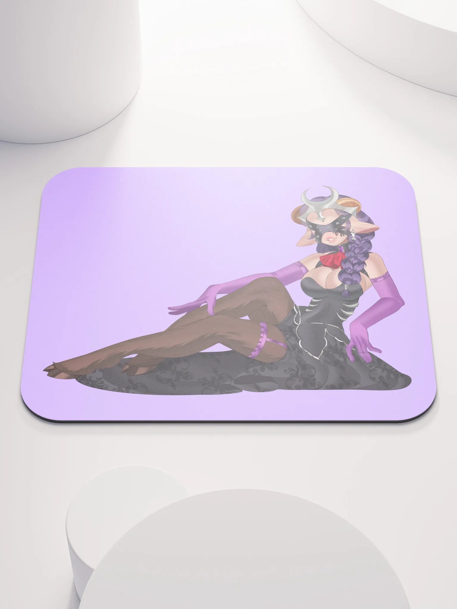 Chibi Omonora Pinup Mouse Pad product image (3)