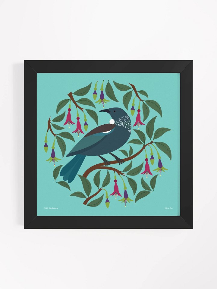 Tūī in Kōtukutuku Framed Wall Art product image (9)