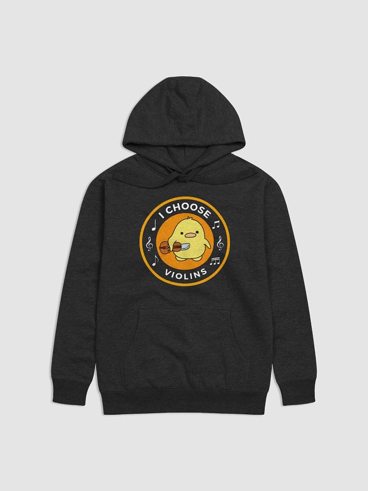 I choose violins Cotton Heritage Unisex Premium Hoodie product image (1)