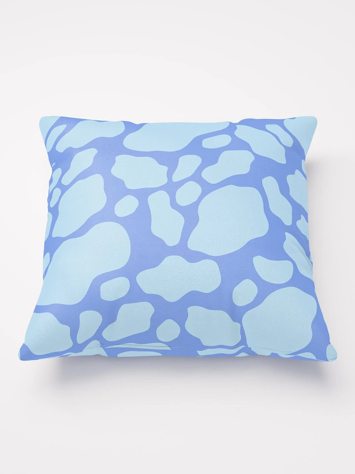 Cow Skin Pillow - Blue product image (2)