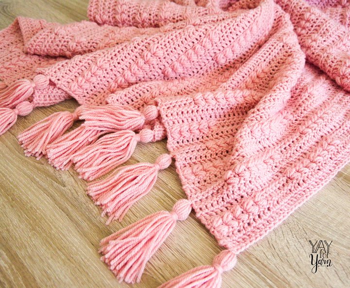 Peaceful Moments Afghan - PDF Crochet Blanket Pattern & Video Tutorial product image (2)