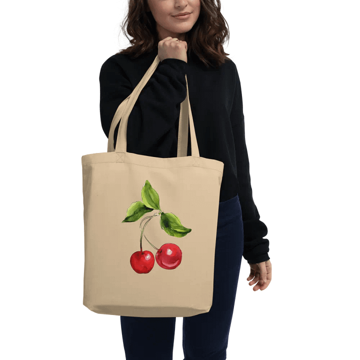 Cherries tote bag product image (2)