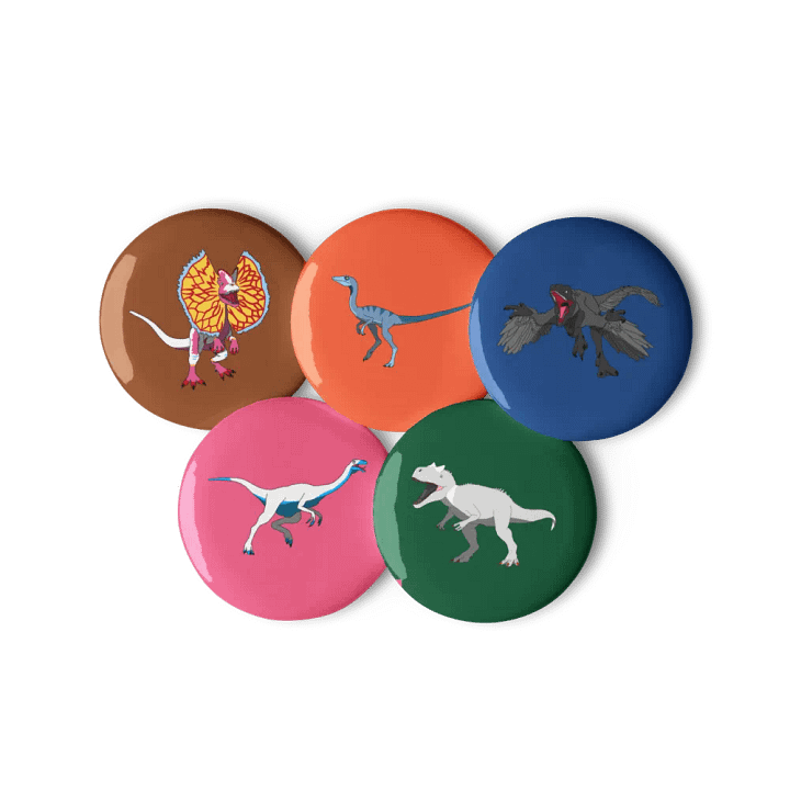 Jurassic Furry Pins (Wave 2) product image (2)