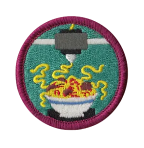 Failed 3D Print (de)Merit Badge product image (1)