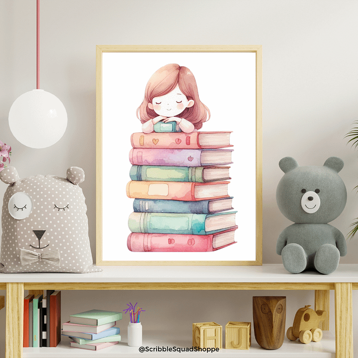 Storytime Dreams - Enchanting Children's Wall Art product image (2)