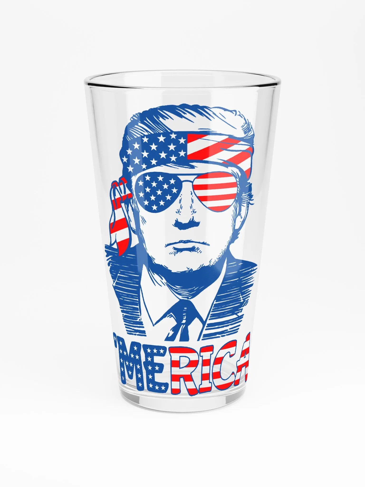 Trump Merica - Shaker Pint Glass product image (3)