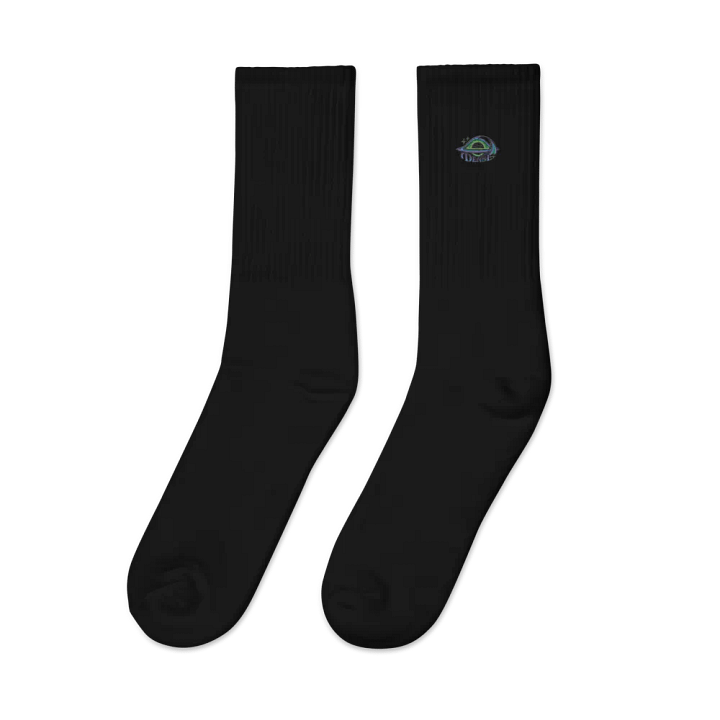 Dense Embroidered Socks product image (2)
