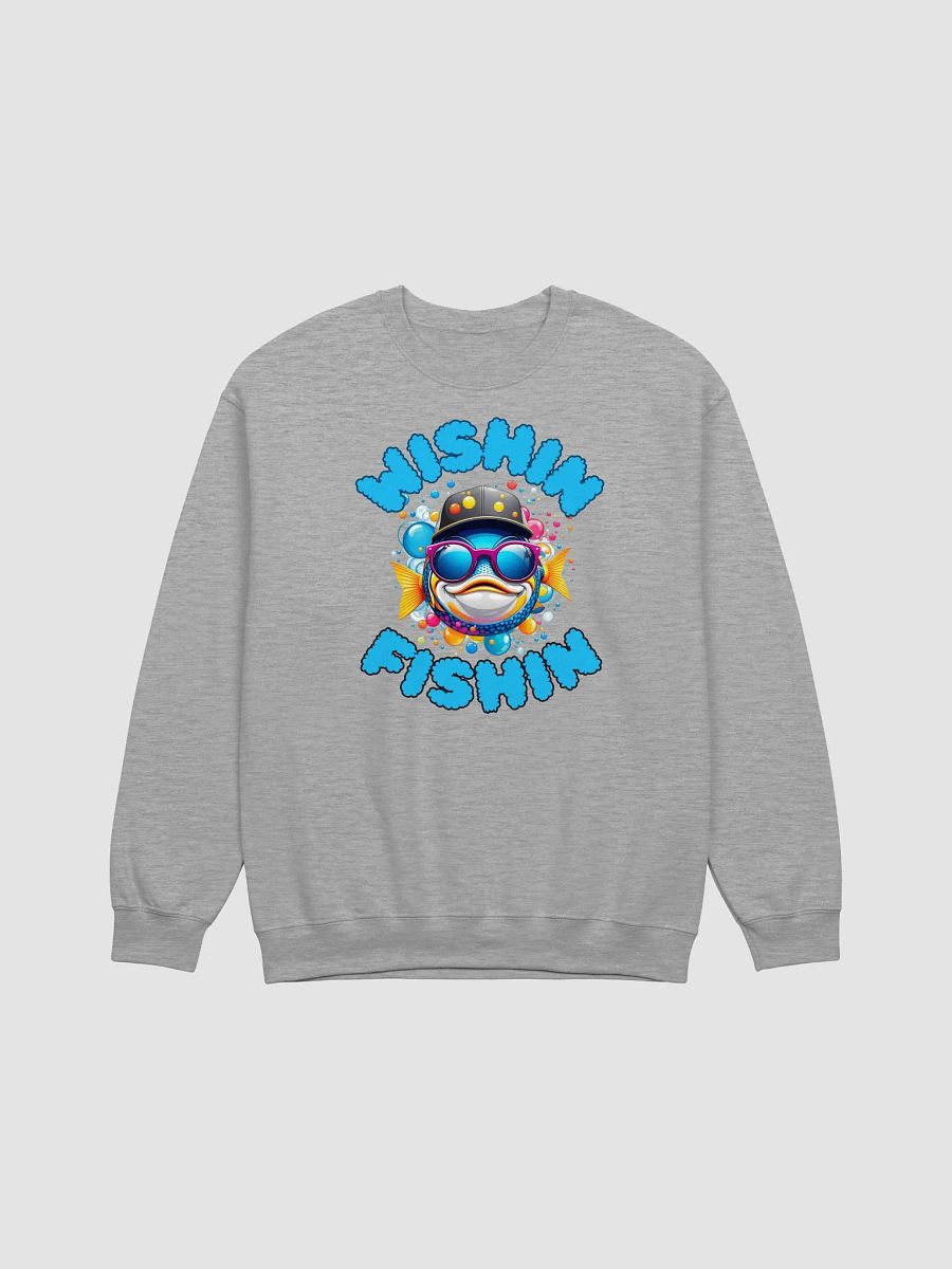 Wishin Fishin Fun Crewneck Sweatshirt product image (21)