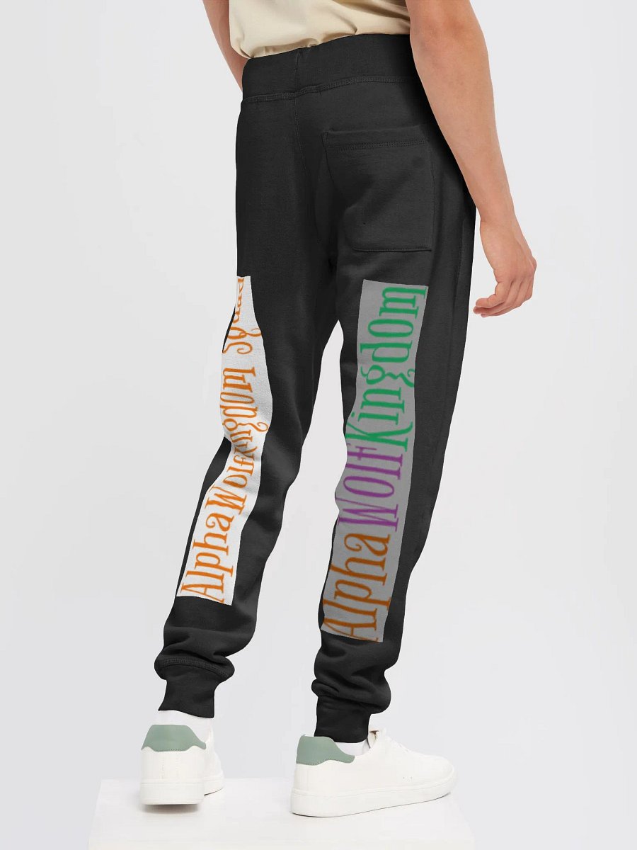 AlphaKingdom Distorted Logo Fleece Joggers product image (18)