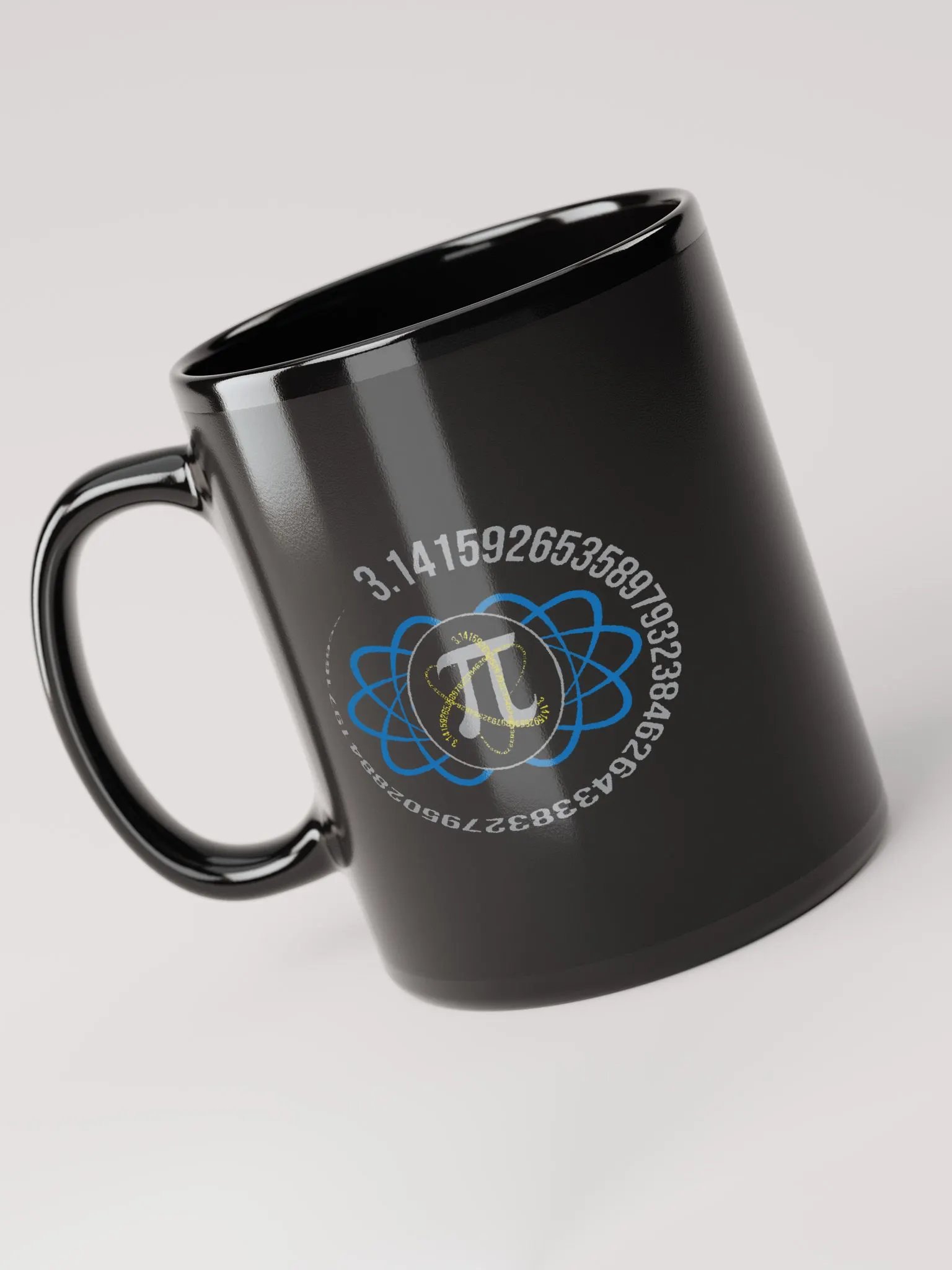 Pi Day 3.1416 Black Mug product image (3)