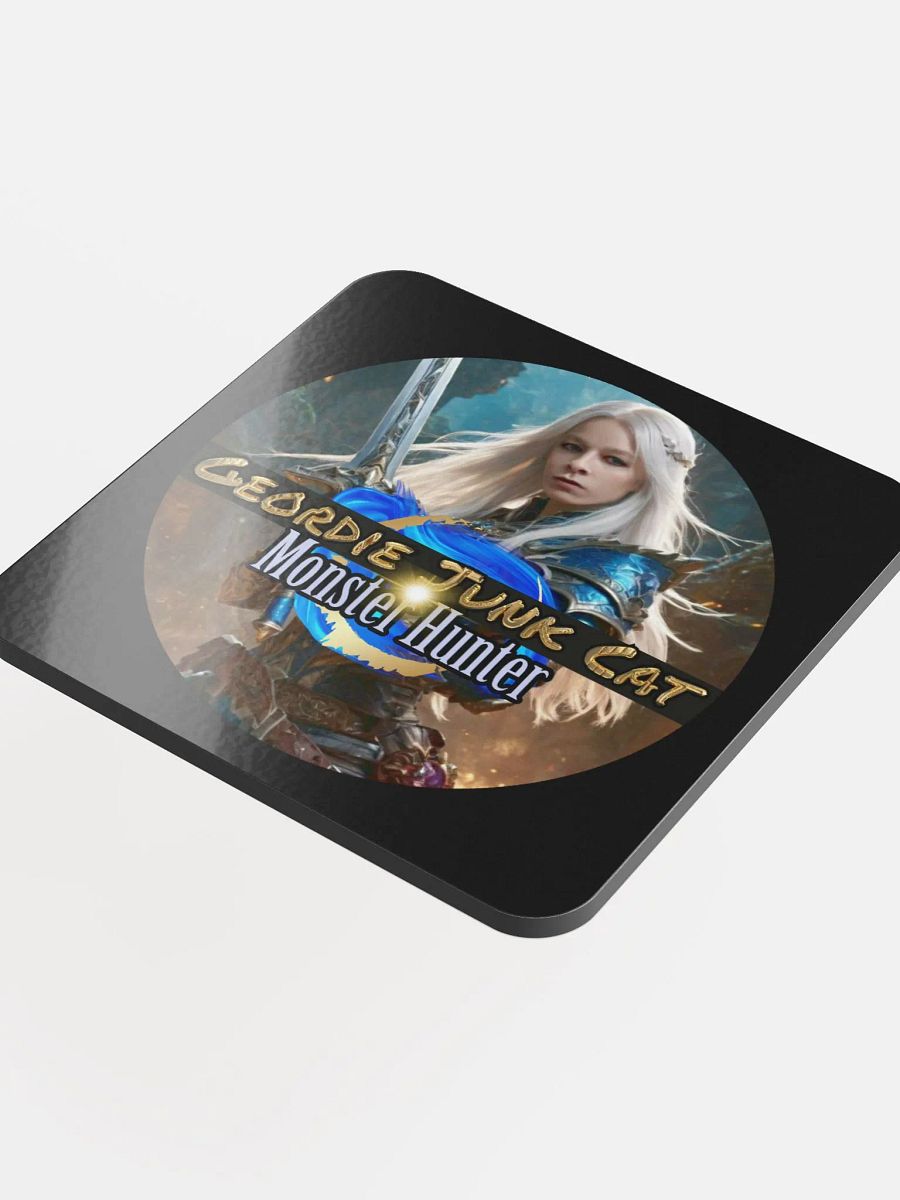 MONSTER SLAYER ONE Drink Coaster (3.74″x 3.74″, US and EU SHIPPING) product image (4)