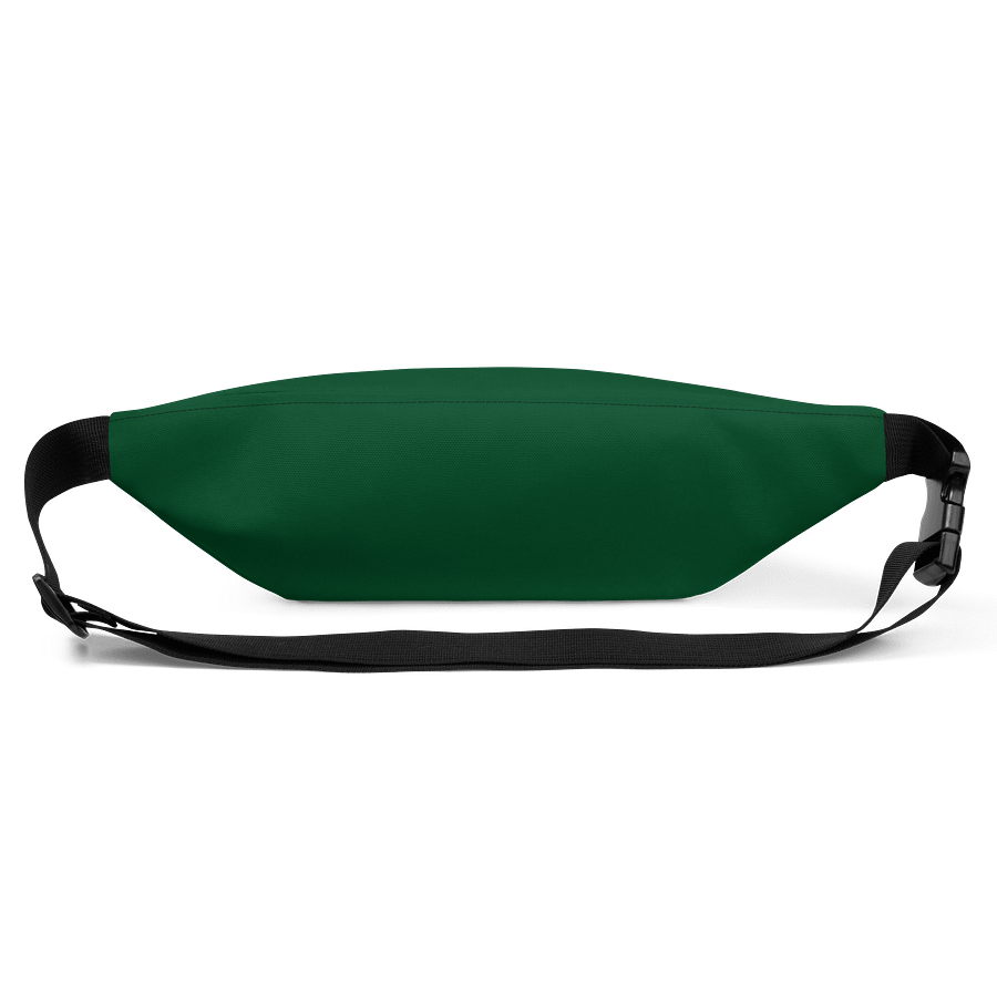 Melting Smile Emoji Forest Green Fanny Pack (Waist Bag) product image (3)