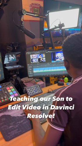 What advantages can you give your child simply because of what you do?

This summer I'm offloading video editing to our kids....