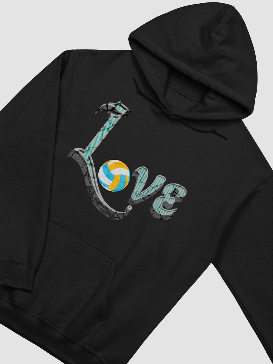 Love Volleyball Textured Hoodie product image (2)