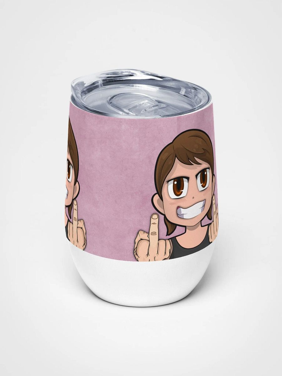 Mrs Heavy Because Wine Tumbler product image (5)