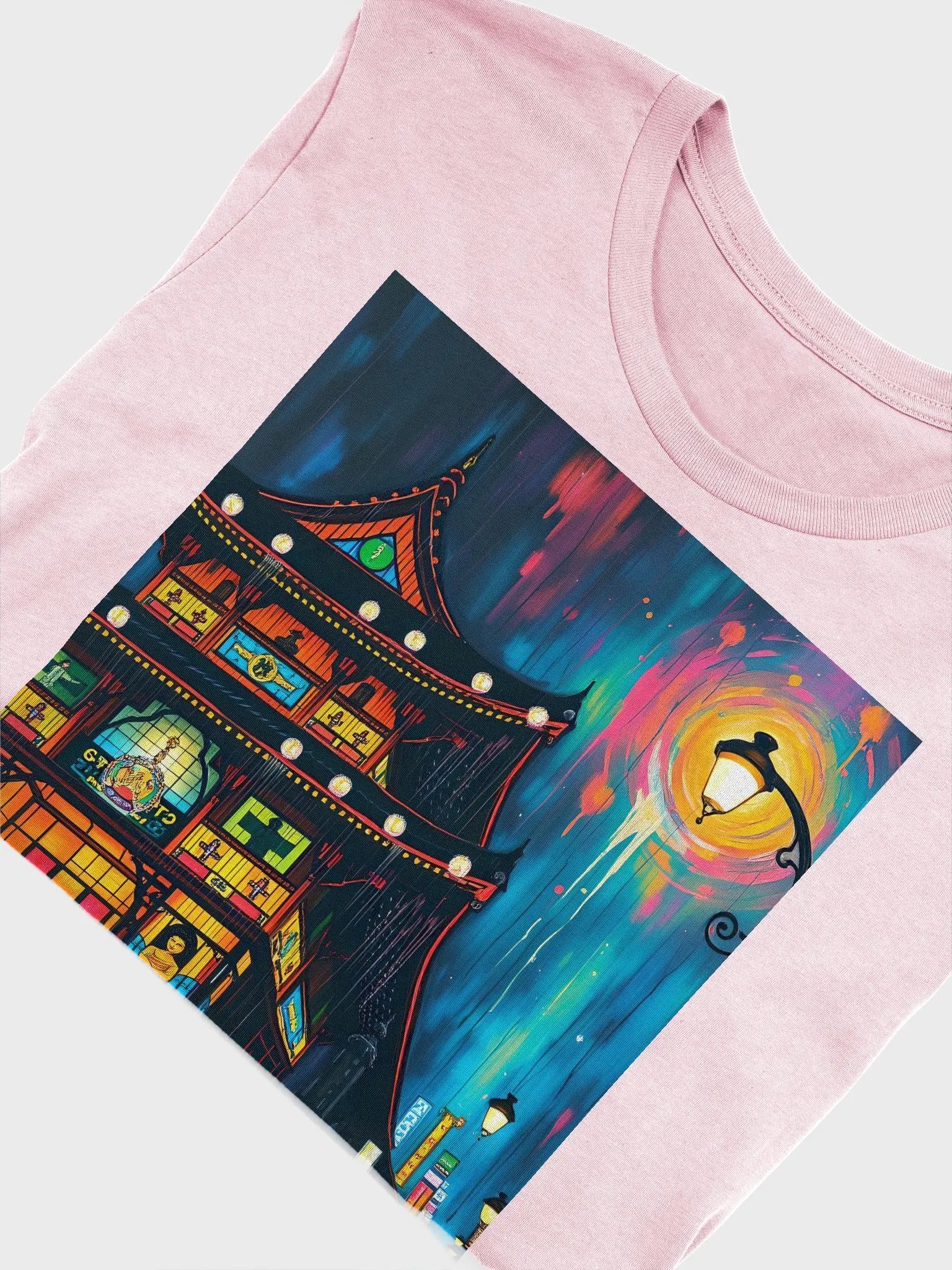 Beautiful Asain Style Building, supersoft Comfort Tee product image (5)