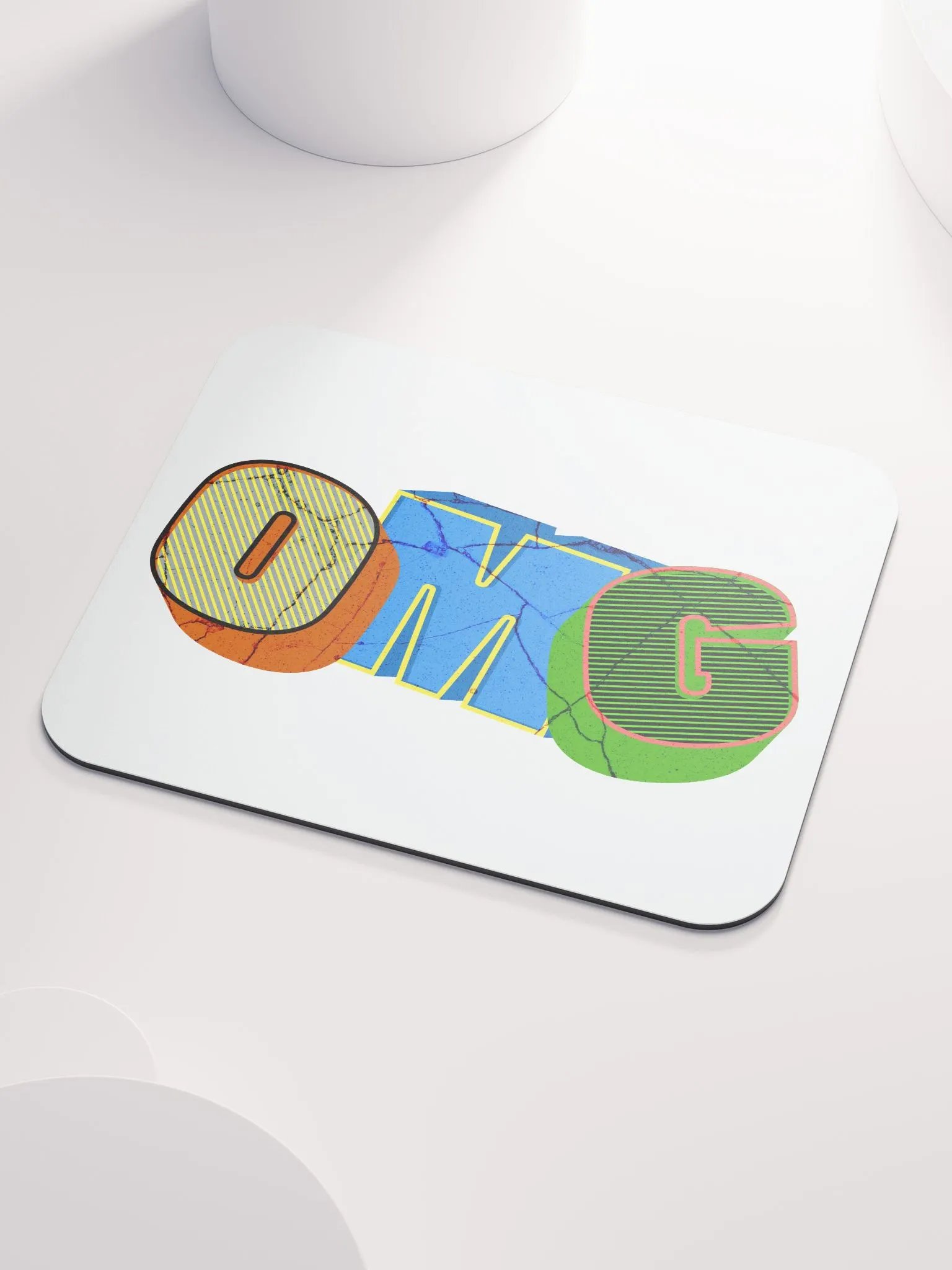 OMG Circle Madness Mouse Pad product image (4)