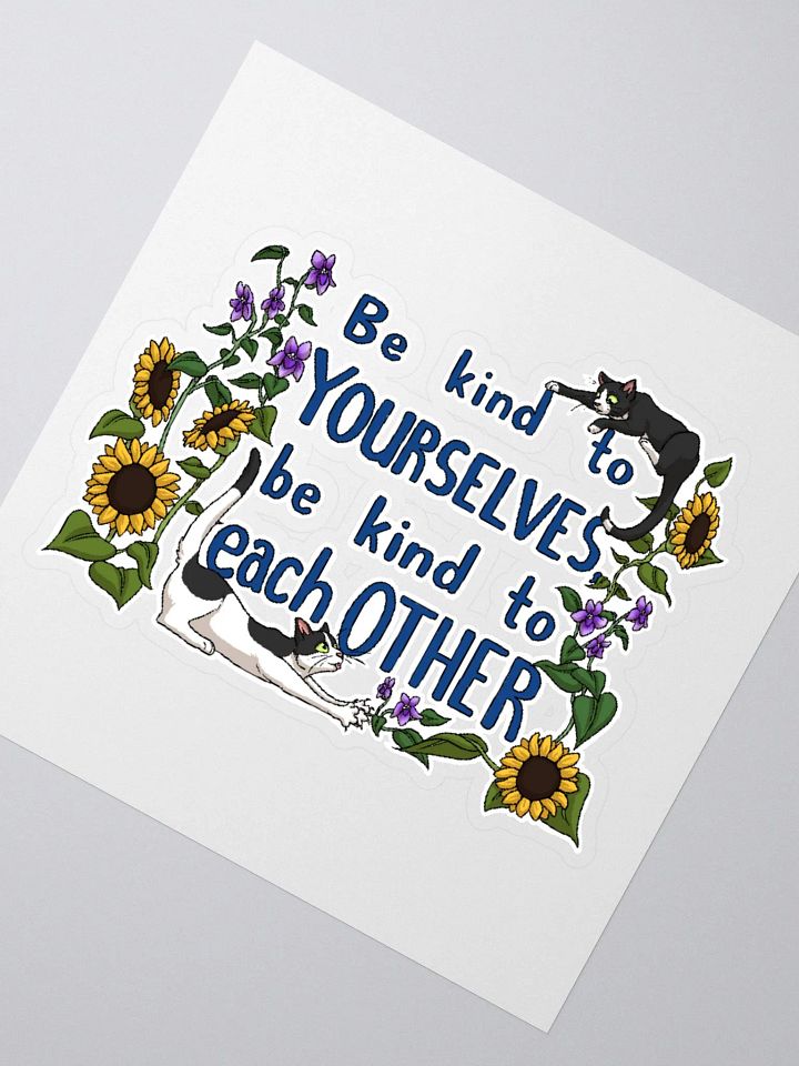 Be Kind Kiss-Cut Sticker product image (2)