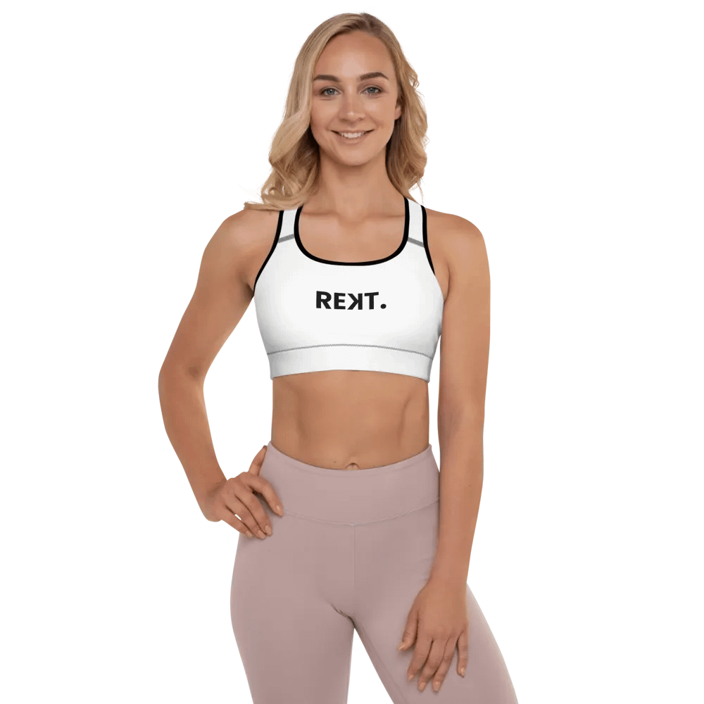 Get Rekt Padded Sports Bra product image (5)