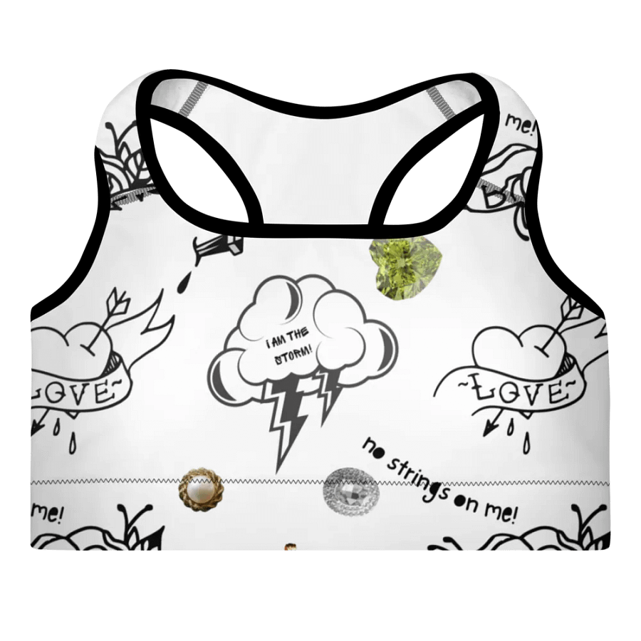 Bad & Boo-Jee Bride Padded Sports Bra product image (9)
