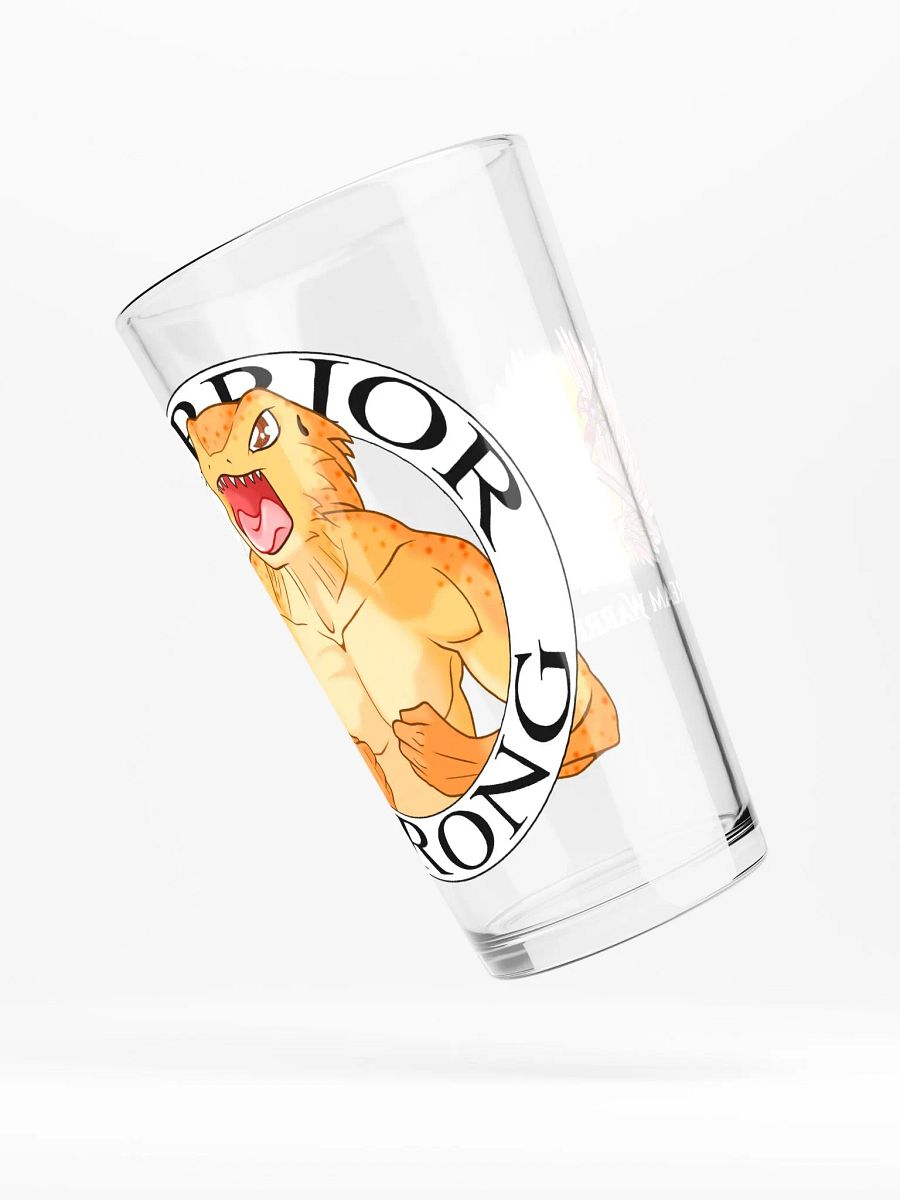 Warrior Strong Pint Glass product image (4)