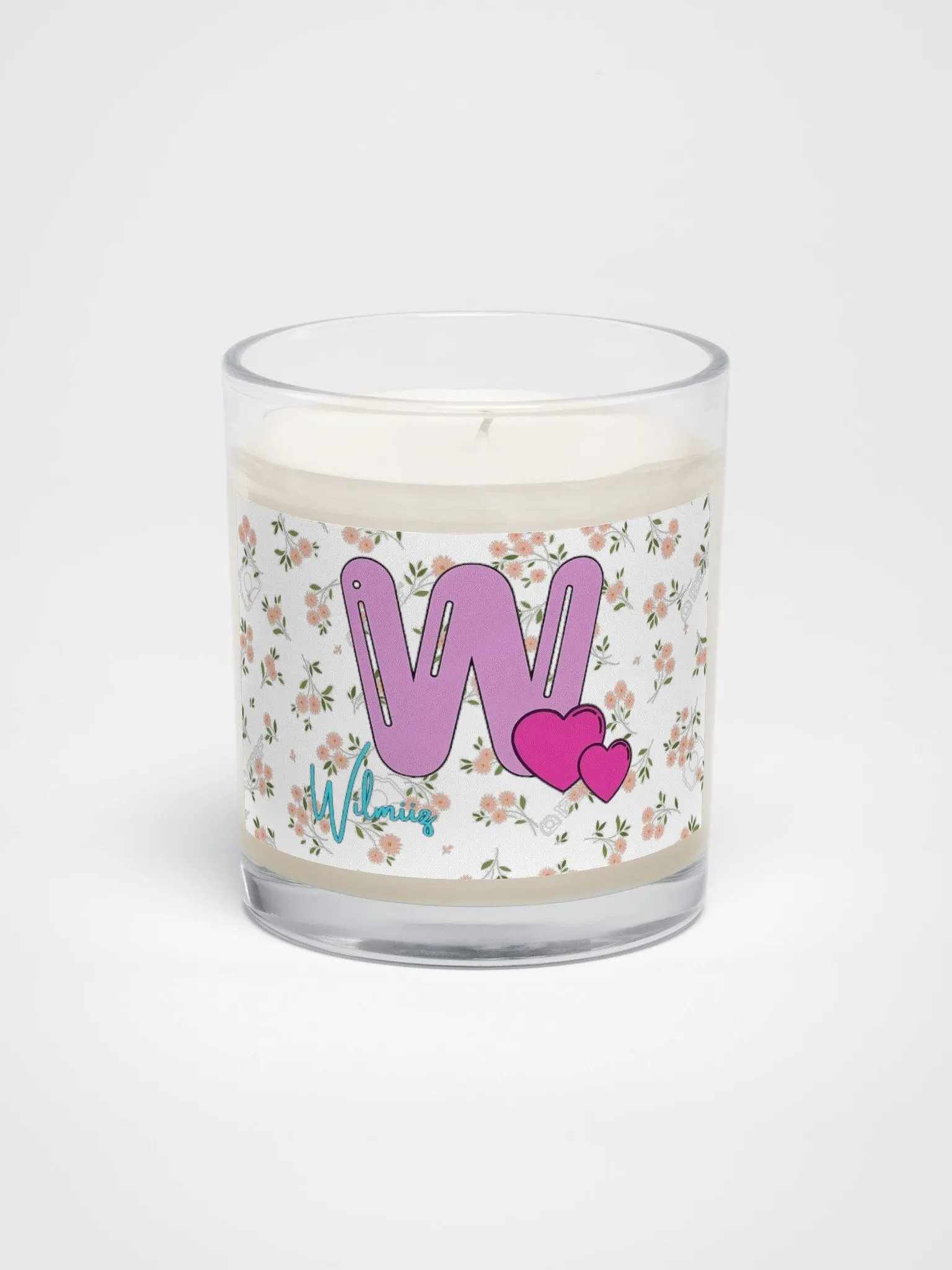 W candle flowers product image (2)