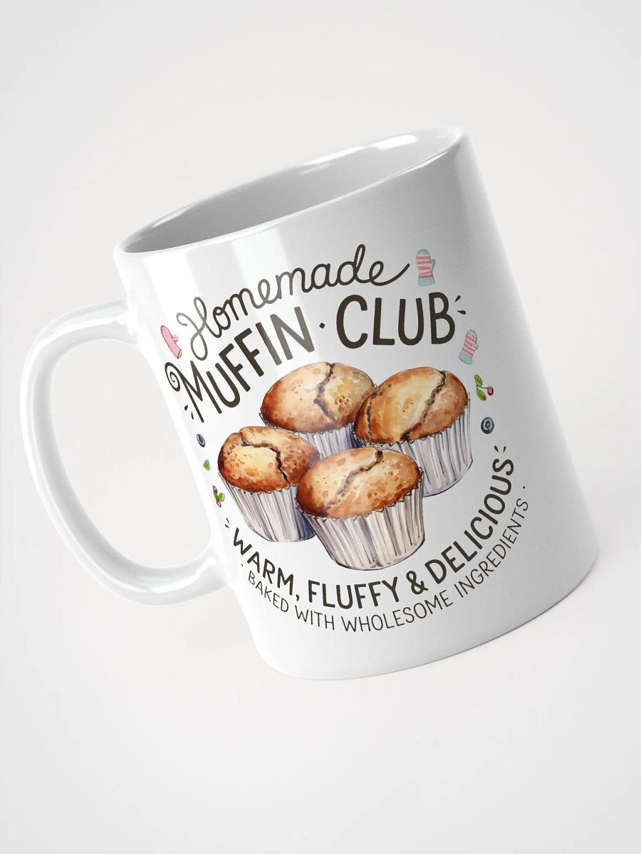 Homemade Muffins Club White Glossy Mug product image (7)