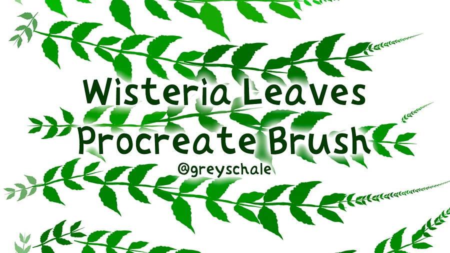 Wisteria Procreate Brushset product image (3)