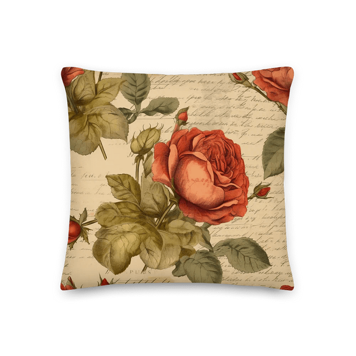 Vintage Rose: Decorative Pillow product image (1)