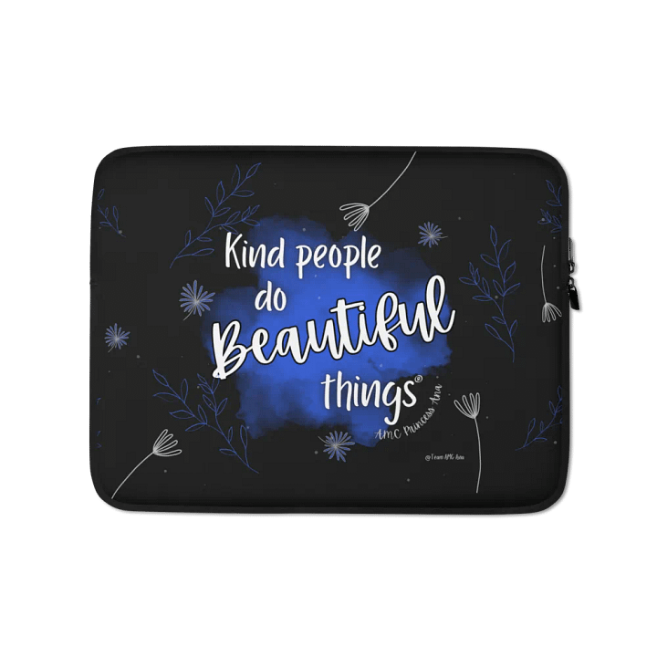 KPDBT - Black/Blue Laptop Sleeve product image (1)