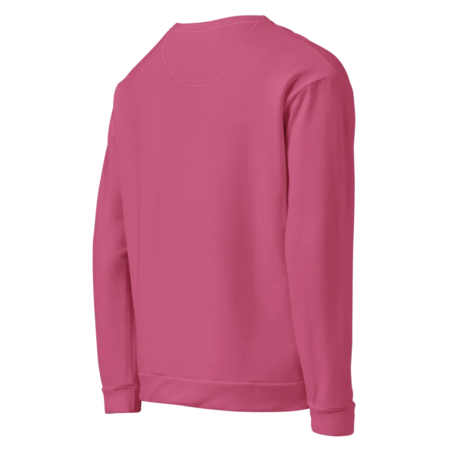 Plain Muted Blush Pink True Summer Unisex Recycled Polyester Heavyweight Premium Sweatshirt by Treasure Pie product image (6)